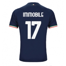 Lazio Ciro Immobile #17 Away Stadium Replica Jersey 2023-24 Short Sleeves