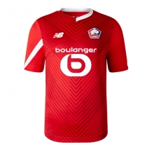 Lille OSC Home Stadium Replica Jersey 2023-24 Short Sleeves