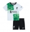 Liverpool Away Stadium Replica Jersey Kids 2023-24 Short Sleeves (+ pants)