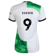Liverpool Darwin Nunez #9 Away Stadium Replica Jersey Women 2023-24 Short Sleeves