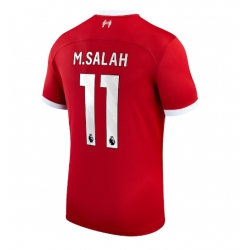 Liverpool Mohamed Salah #11 Home Stadium Replica Jersey 2023-24 Short Sleeves