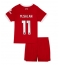 Liverpool Mohamed Salah #11 Home Stadium Replica Jersey Kids 2023-24 Short Sleeves (+ pants)