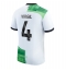 Liverpool Virgil van Dijk #4 Away Stadium Replica Jersey 2023-24 Short Sleeves