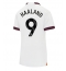 Manchester City Erling Haaland #9 Away Stadium Replica Jersey Women 2023-24 Short Sleeves