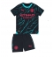 Manchester City Third Stadium Replica Jersey Kids 2023-24 Short Sleeves (+ pants)