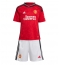 Manchester United Jadon Sancho #25 Home Stadium Replica Jersey Kids 2023-24 Short Sleeves (+ pants)