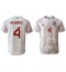 Mexico Edson Alvarez #4 Away Stadium Replica Jersey World Cup 2022 Short Sleeves