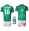Mexico Hector Herrera #16 Home Stadium Replica Jersey Kids World Cup 2022 Short Sleeves (+ pants)