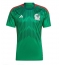 Mexico Home Stadium Replica Jersey World Cup 2022 Short Sleeves