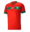 Morocco Home Stadium Replica Jersey World Cup 2022 Short Sleeves