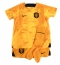 Netherlands Home Stadium Replica Jersey Kids World Cup 2022 Short Sleeves (+ pants)