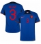 Netherlands Matthijs de Ligt #3 Away Stadium Replica Jersey World Cup 2022 Short Sleeves