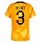 Netherlands Matthijs de Ligt #3 Home Stadium Replica Jersey World Cup 2022 Short Sleeves