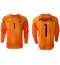 Netherlands Remko Pasveer #1 Goalkeeper Away Stadium Replica Jersey World Cup 2022 Long Sleeves