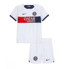 Paris Saint-Germain Away Stadium Replica Jersey Kids 2023-24 Short Sleeves (+ pants)