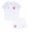Poland Home Stadium Replica Jersey Kids World Cup 2022 Short Sleeves (+ pants)