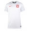 Poland Home Stadium Replica Jersey Women World Cup 2022 Short Sleeves