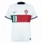 Portugal Bernardo Silva #10 Away Stadium Replica Jersey World Cup 2022 Short Sleeves