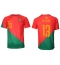 Portugal Danilo Pereira #13 Home Stadium Replica Jersey World Cup 2022 Short Sleeves