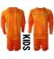 Portugal Goalkeeper Away Stadium Replica Jersey Kids World Cup 2022 Long Sleeves (+ pants)