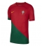 Portugal Home Stadium Replica Jersey World Cup 2022 Short Sleeves