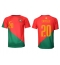Portugal Joao Cancelo #20 Home Stadium Replica Jersey World Cup 2022 Short Sleeves