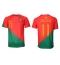 Portugal Joao Felix #11 Home Stadium Replica Jersey World Cup 2022 Short Sleeves