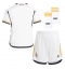 Real Madrid Home Stadium Replica Jersey Kids 2023-24 Short Sleeves (+ pants)