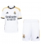 Real Madrid Home Stadium Replica Jersey Kids 2023-24 Short Sleeves (+ pants)
