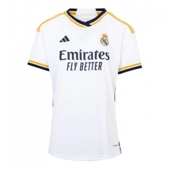 Real Madrid Home Stadium Replica Jersey Women 2023-24 Short Sleeves