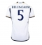 Real Madrid Jude Bellingham #5 Home Stadium Replica Jersey 2023-24 Short Sleeves
