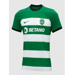 Sporting CP Home Stadium Replica Jersey 2023-24 Short Sleeves