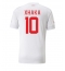 Switzerland Granit Xhaka #10 Away Stadium Replica Jersey World Cup 2022 Short Sleeves