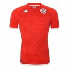 Tunisia Home Stadium Replica Jersey World Cup 2022 Short Sleeves