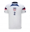 United States Sergino Dest #2 Home Stadium Replica Jersey World Cup 2022 Short Sleeves