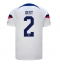 United States Sergino Dest #2 Home Stadium Replica Jersey World Cup 2022 Short Sleeves